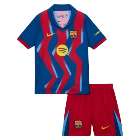 Virallinen pelipaita FC Barcelona 4. Paita 2025-26 Lyhythihainen - Lasten ( + Lyhyet housut ) Virallinen pelipaita FC Barcelona 4. Paita 2025-26 Lyhythihainen - Lasten ( + Lyhyet housut )