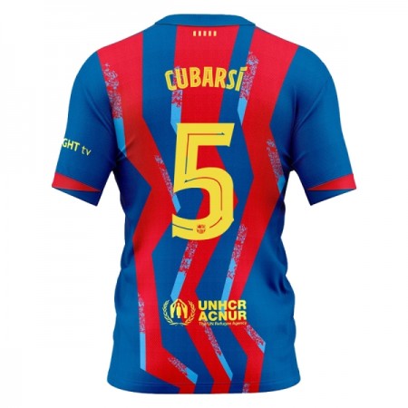 Virallinen pelipaita FC Barcelona Cubarsi 5 4. Paita 2025-26 Lyhythihainen - Miesten Virallinen pelipaita FC Barcelona Cubarsi 5 4. Paita 2025-26 Lyhythihainen - Miesten