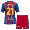 Virallinen pelipaita FC Barcelona Frenkie de Jong 21 4. Paita 2025-26 Lyhythihainen - Lasten ( + Lyhyet housut ) Virallinen pelipaita FC Barcelona Frenkie de Jong 21 4. Paita 2025-26 Lyhythihainen - Lasten ( + Lyhyet housut )