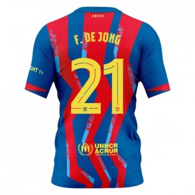 Virallinen pelipaita FC Barcelona Frenkie de Jong 21 4. Paita 2025-26 Lyhythihainen - Miesten