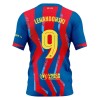 Virallinen pelipaita FC Barcelona Lewandowski 9 4. Paita 2025-26 Lyhythihainen - Lasten ( + Lyhyet housut )