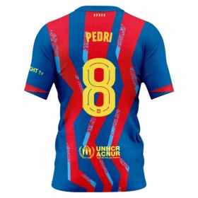 Virallinen pelipaita FC Barcelona Pedri 8 4. Paita 2025-26 Lyhythihainen - Miesten