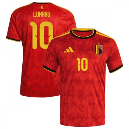 Virallinen pelipaita Belgia Lukaku 10 Koti MM-kisat 2026 Lyhythihainen - Miesten Virallinen pelipaita Belgia Lukaku 10 Koti MM-kisat 2026 Lyhythihainen - Miesten