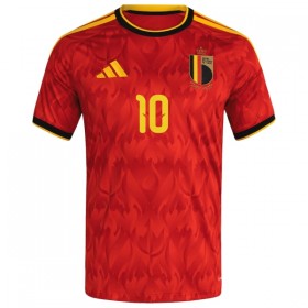 Virallinen pelipaita Belgia Lukaku 10 Koti MM-kisat 2026 Lyhythihainen - Miesten