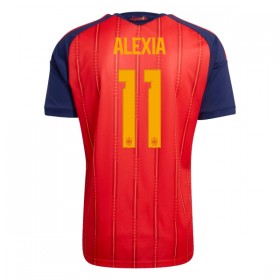 Virallinen pelipaita Espanja Alexia 11 Koti MM-kisat 2026 Lyhythihainen - Miesten