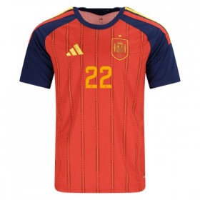 Virallinen pelipaita Espanja Cucurella 22 Koti MM-kisat 2026 Lyhythihainen - Miesten