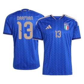 Virallinen pelipaita Italia Darmian 13 Koti MM-kisat 2026 Lyhythihainen - Miesten