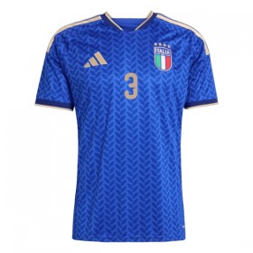 Virallinen pelipaita Italia Dimarco 3 Koti MM-kisat 2026 Lyhythihainen - Miesten