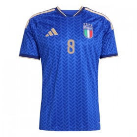 Virallinen pelipaita Italia Tonali 8 Koti MM-kisat 2026 Lyhythihainen - Miesten