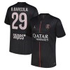 Virallinen pelipaita Paris Saint-Germain B. Barcola 29 4. Paita Jordan 2025-26 Lyhythihainen - Miesten