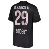 Virallinen pelipaita Paris Saint-Germain B. Barcola 29 4. Paita Jordan 2025-26 Lyhythihainen - Miesten