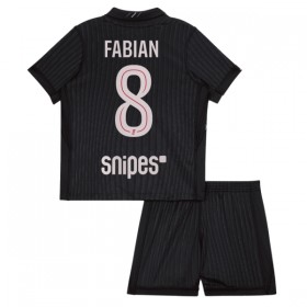 Virallinen pelipaita Paris Saint-Germain Fabian 8 4. Paita Jordan 2025-26 Lyhythihainen - Lasten ( + Lyhyet housut )