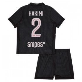 Virallinen pelipaita Paris Saint-Germain Hakimi 2 4. Paita Jordan 2025-26 Lyhythihainen - Lasten ( + Lyhyet housut )