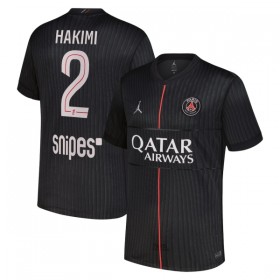 Virallinen pelipaita Paris Saint-Germain Hakimi 2 4. Paita Jordan 2025-26 Lyhythihainen - Miesten