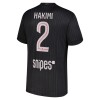 Virallinen pelipaita Paris Saint-Germain Hakimi 2 4. Paita Jordan 2025-26 Lyhythihainen - Miesten
