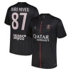Virallinen pelipaita Paris Saint-Germain Joao Neves 87 4. Paita Jordan 2025-26 Lyhythihainen - Miesten