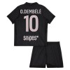 Virallinen pelipaita Paris Saint-Germain O. Dembele 10 4. Paita Jordan 2025-26 Lyhythihainen - Lasten ( + Lyhyet housut ) Virallinen pelipaita Paris Saint-Germain O. Dembele 10 4. Paita Jordan 2025-26 Lyhythihainen - Lasten ( + Lyhyet housut )