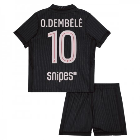 Virallinen pelipaita Paris Saint-Germain O. Dembele 10 4. Paita Jordan 2025-26 Lyhythihainen - Lasten ( + Lyhyet housut ) Virallinen pelipaita Paris Saint-Germain O. Dembele 10 4. Paita Jordan 2025-26 Lyhythihainen - Lasten ( + Lyhyet housut )