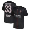 Virallinen pelipaita Paris Saint-Germain Zaire-Emery 33 4. Paita Jordan 2025-26 Lyhythihainen - Miesten