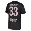 Virallinen pelipaita Paris Saint-Germain Zaire-Emery 33 4. Paita Jordan 2025-26 Lyhythihainen - Miesten