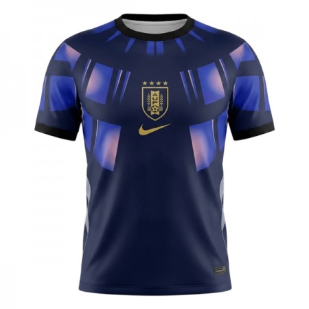 Virallinen pelipaita Uruguay Vieras MM-kisat 2026 Lyhythihainen - Miesten Virallinen pelipaita Uruguay Vieras MM-kisat 2026 Lyhythihainen - Miesten