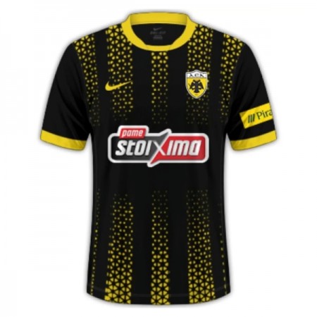 Virallinen pelipaita AEK Athens Vieras 2025-26 Lyhythihainen - Miesten