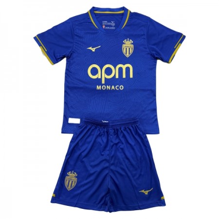 Virallinen pelipaita AS Monaco Vieras 2025-26 Lyhythihainen - Lasten ( + Lyhyet housut ) Virallinen pelipaita AS Monaco Vieras 2025-26 Lyhythihainen - Lasten ( + Lyhyet housut )