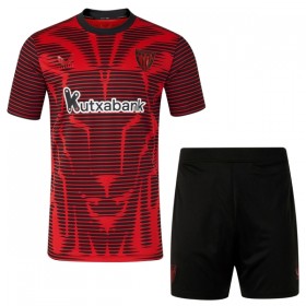 Virallinen pelipaita Athletic Bilbao 4. Paita 2025-26 Lyhythihainen - Lasten ( + Lyhyet housut )