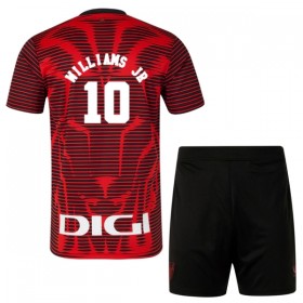 Virallinen pelipaita Athletic Bilbao Williams JR 10 4. Paita 2025-26 Lyhythihainen - Lasten ( + Lyhyet housut )