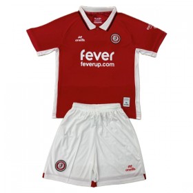 Virallinen pelipaita Bristol City Koti 2025-26 Lyhythihainen - Lasten ( + Lyhyet housut )