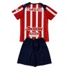 Virallinen pelipaita Chivas de CD Guadalajara Koti 2025-26 Lyhythihainen - Lasten ( + Lyhyet housut )