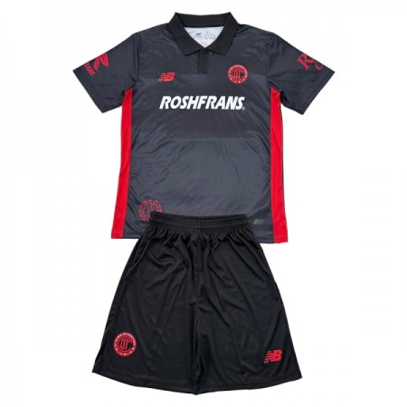 Virallinen pelipaita Deportivo Toluca Kolmas 2025-26 Lyhythihainen - Lasten ( + Lyhyet housut )