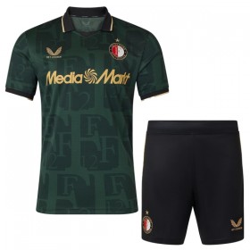 Virallinen pelipaita Feyenoord Rotterdam 4. Paita 2025-26 Lyhythihainen - Lasten ( + Lyhyet housut )