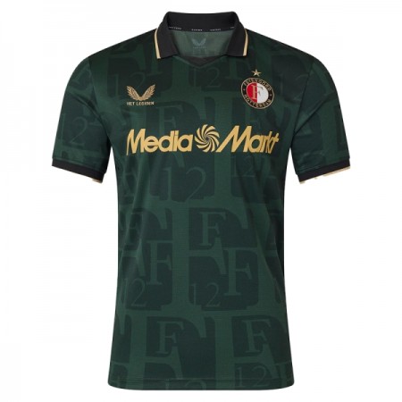 Virallinen pelipaita Feyenoord Rotterdam 4. Paita 2025-26 Lyhythihainen - Miesten Virallinen pelipaita Feyenoord Rotterdam 4. Paita 2025-26 Lyhythihainen - Miesten