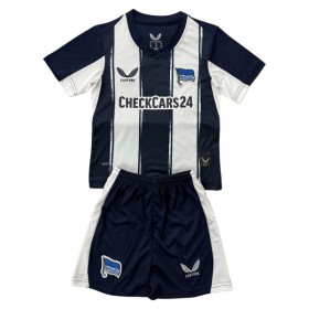 Virallinen pelipaita Hertha BSC Koti 2025-26 Lyhythihainen - Lasten ( + Lyhyet housut )