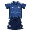 Virallinen pelipaita Leicester City Vieras 2025-26 Lyhythihainen - Lasten ( + Lyhyet housut )
