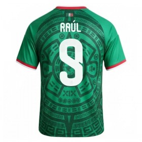Virallinen pelipaita Meksiko Raul 9 Koti MM-kisat 2026 Lyhythihainen - Miesten