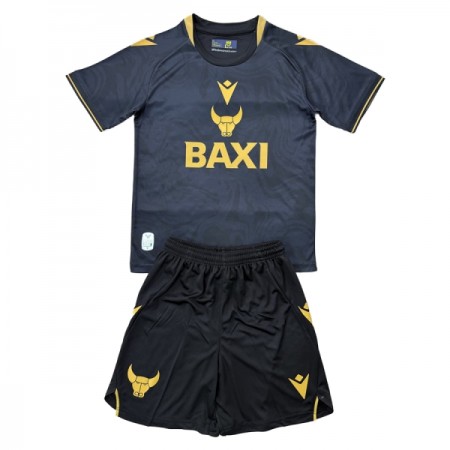 Virallinen pelipaita Oxford United Vieras 2025-26 Lyhythihainen - Lasten ( + Lyhyet housut )