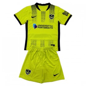 Virallinen pelipaita Portsmouth Kolmas 2025-26 Lyhythihainen - Lasten ( + Lyhyet housut )