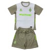 Virallinen pelipaita Werder Bremen Vieras 2025-26 Lyhythihainen - Lasten ( + Lyhyet housut ) Virallinen pelipaita Werder Bremen Vieras 2025-26 Lyhythihainen - Lasten ( + Lyhyet housut )