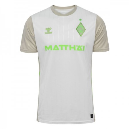 Virallinen pelipaita Werder Bremen Vieras 2025-26 Lyhythihainen - Miesten Virallinen pelipaita Werder Bremen Vieras 2025-26 Lyhythihainen - Miesten