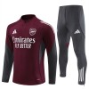 Arsenal Training Huppari 2025-26 Neljännes-Zip Punainen - Miesten