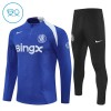 Chelsea Training Huppari 2025-26 Neljännes-Zip Sininen - Lasten