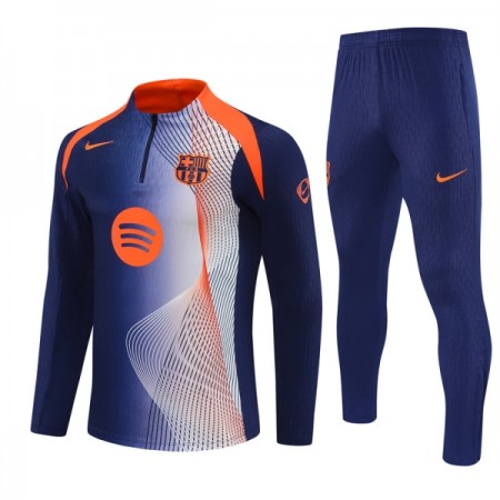 FC Barcelona Training Huppari 2025-26 Neljännes-Zip Sininen - Miesten FC Barcelona Training Huppari 2025-26 Neljännes-Zip Sininen - Miesten