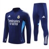 Real Madrid Training Huppari 2025-26 Neljännes-Zip Laivaston - Miesten Real Madrid Training Huppari 2025-26 Neljännes-Zip Laivaston - Miesten
