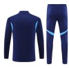 Real Madrid Training Huppari 2025-26 Neljännes-Zip Laivaston - Miesten