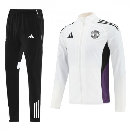 Manchester United Training Takit 2025-26 Valkoinen - Miesten