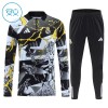 Real Madrid Marvel Training Huppari 2026-27 Neljännes-Zip Musta - Lasten Real Madrid Marvel Training Huppari 2026-27 Neljännes-Zip Musta - Lasten