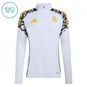Real Madrid Training Huppari 2026-27 Neljännes-Zip Valkoinen - Lasten