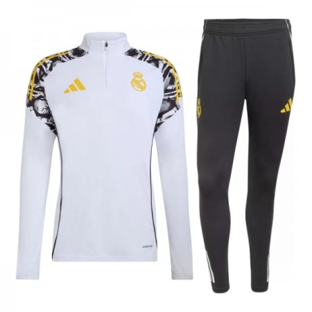 Real Madrid Training Huppari 2026-27 Neljännes-Zip Valkoinen - Miesten Real Madrid Training Huppari 2026-27 Neljännes-Zip Valkoinen - Miesten